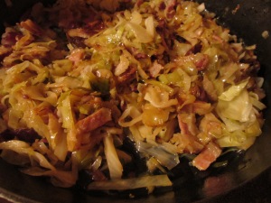 Cabbage with Bacon | Square Peg Food Farm